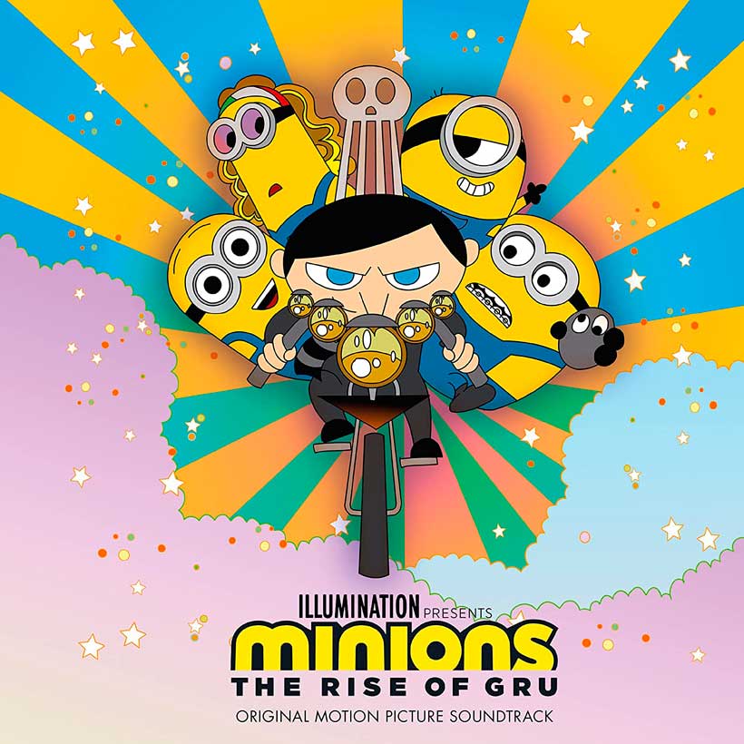 Minions The rise of Gru (Original Motion Picture Soundtrack), la portada del  disco