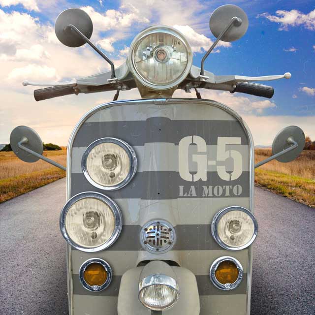 G-5: La moto - portada
