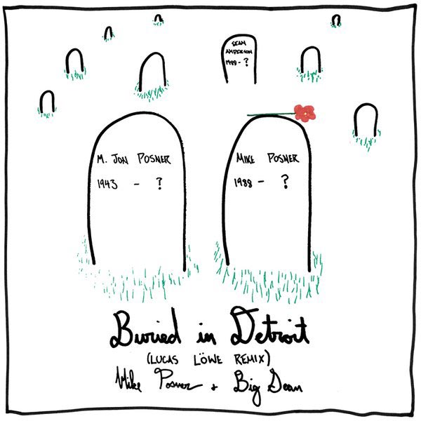 Mike Posner con Big Sean: Buried in Detroit - portada