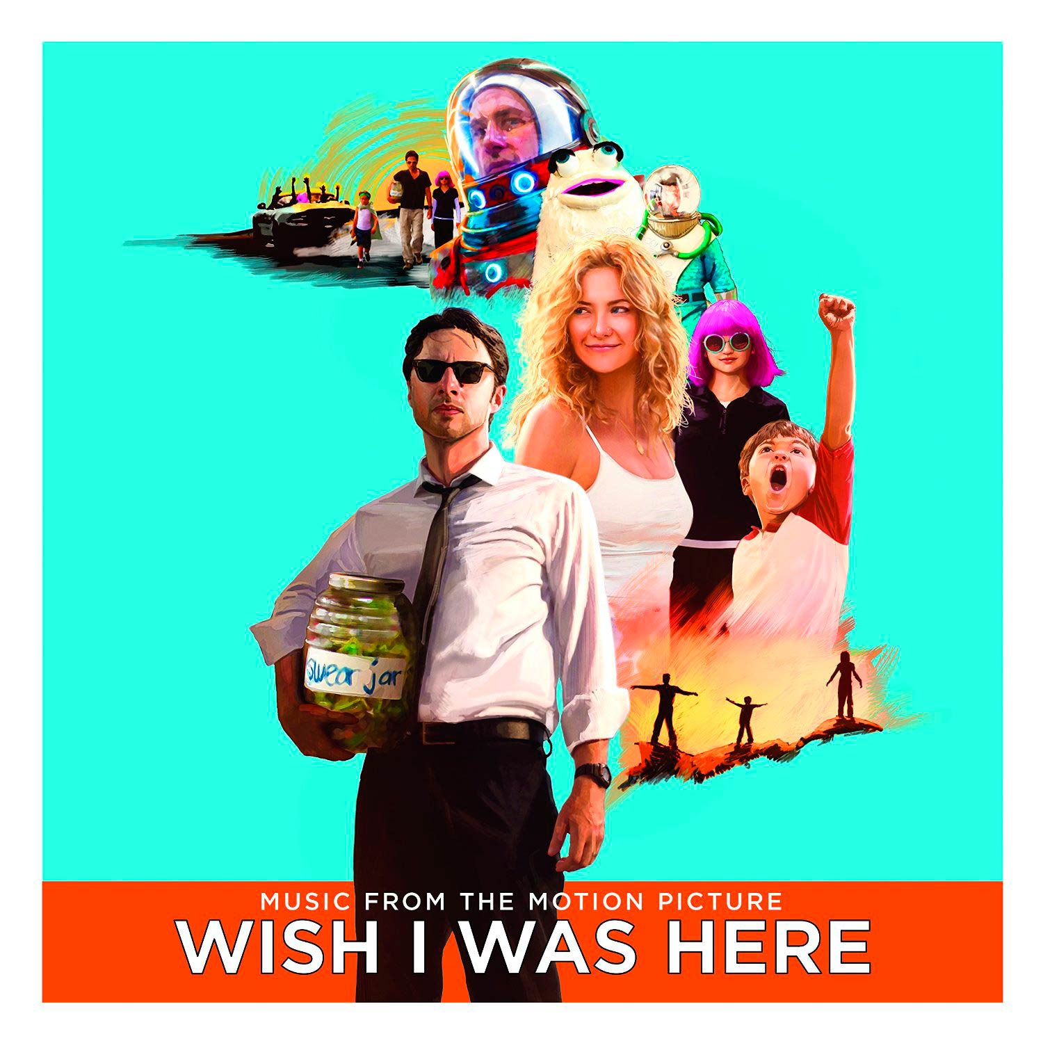 Wish I was here (Music from the motion picture) - portada