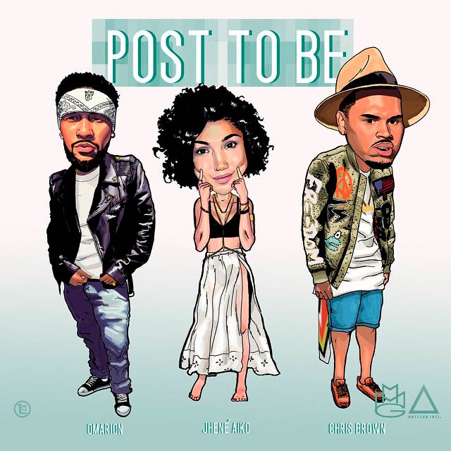 Omarion con Chris Brown y Jhené Aiko: Post to be - portada