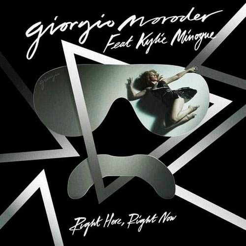 Giorgio Moroder con Kylie Minogue: Right here, right now - portada