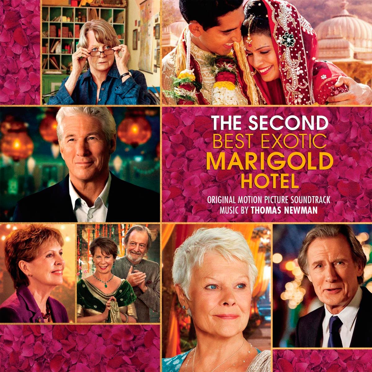 Thomas Newman: The second best exotic Marigold Hotel (Original Motion Picture S) - portada