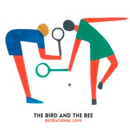 The bird and the bee: Recreational love - portada mediana