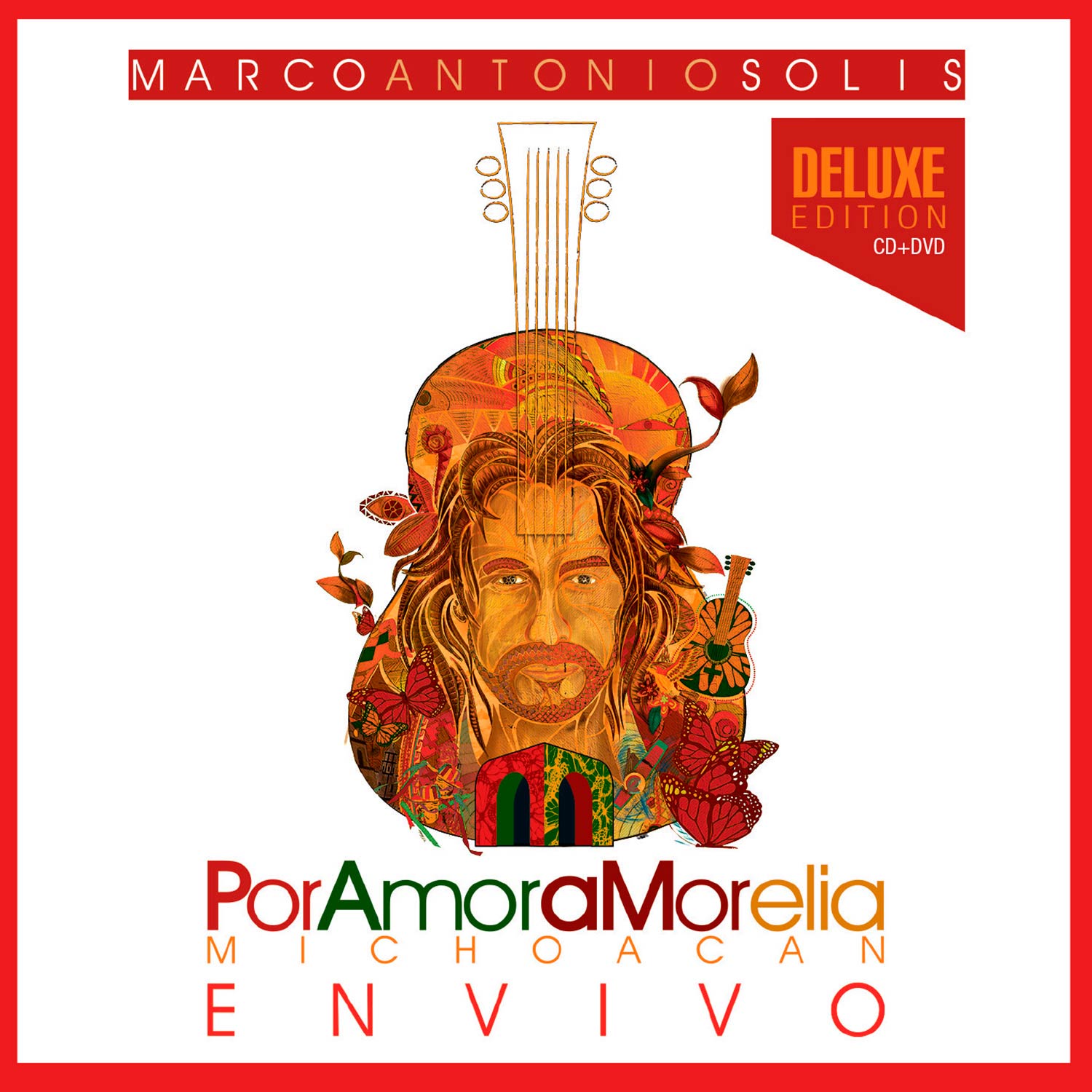 Marco Antonio Solís: Por amor a Morelia, la portada del disco