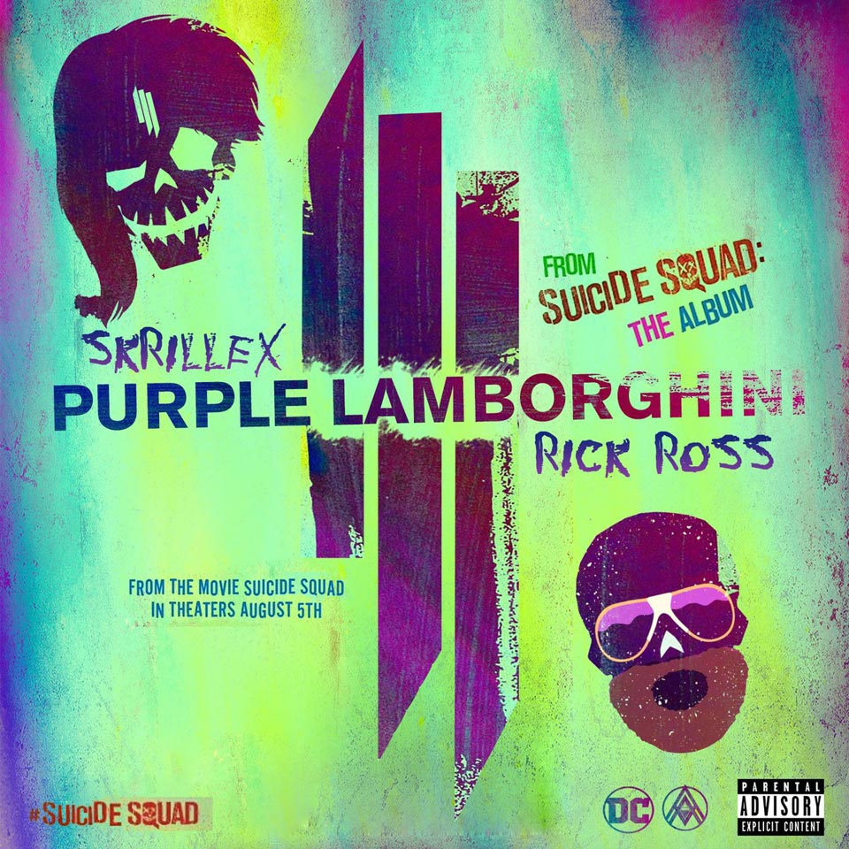 Skrillex con Rick Ross: Purple Lamborghini, letra, audio, vídeo de la  canción