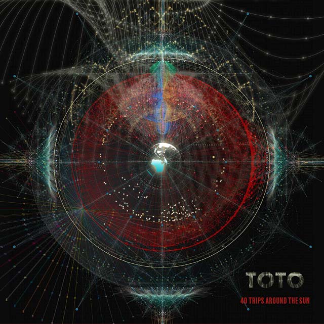 Toto: Greatest hits 40 trips around the sun - portada