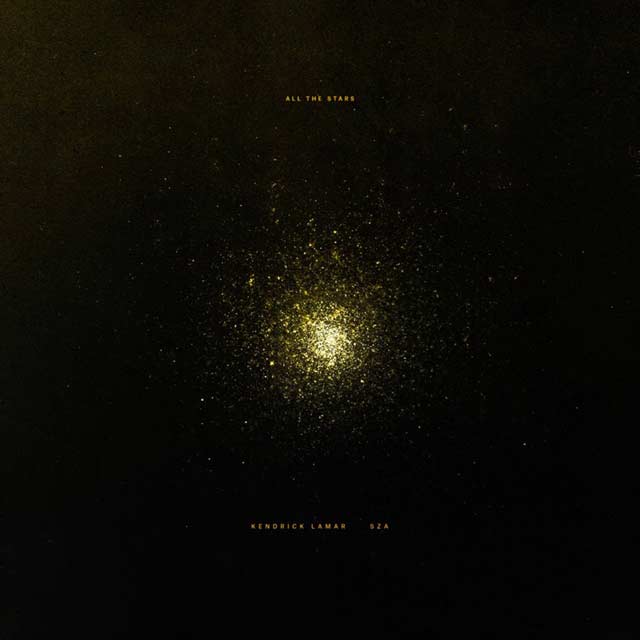 Kendrick Lamar con SZA: All the stars - portada