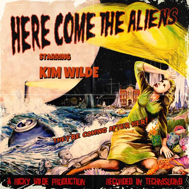 Kim Wilde: Here come the aliens - portada