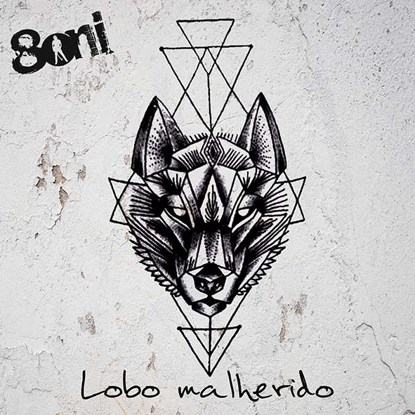 Boni: Lobo malherido, la portada de la canción