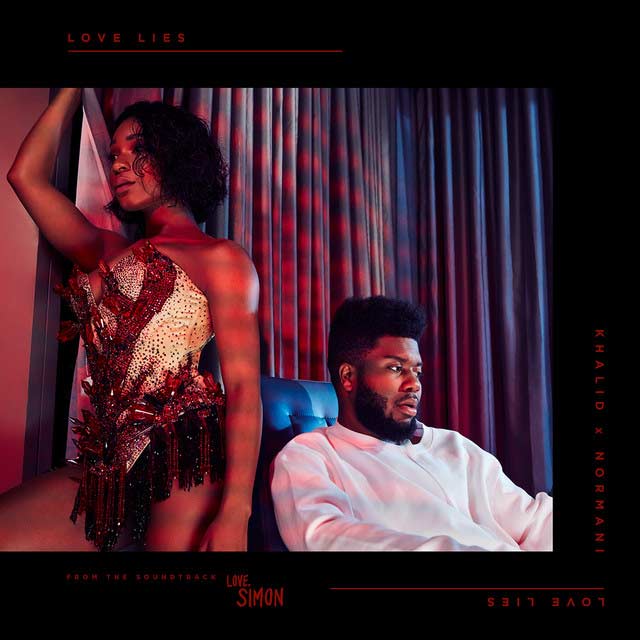 Khalid con Normani: Love lies - portada