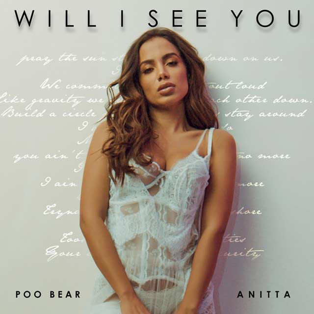 Poo Bear con Anitta: Will I see you - portada