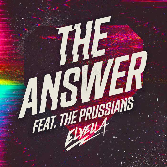 Elyella con The Prussians: The answer - portada