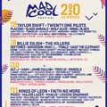 Mad Cool Festival Cartel por días edición 2020 / a 10 de enero de 2020 / cancelado / 13