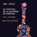 Festival de la Guitarra de Córdoba Cartel edición 2021 - décimo aniversario
