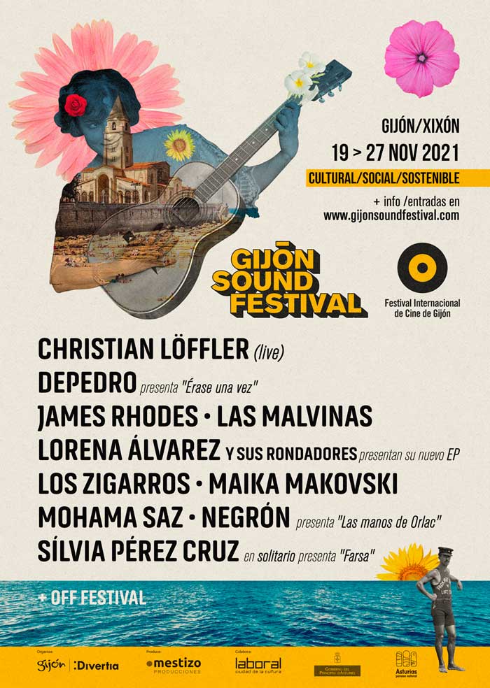 Gijón Sound Festival Cartel edición 2021