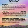 Coachella Cartel por días edición 2022 / 7