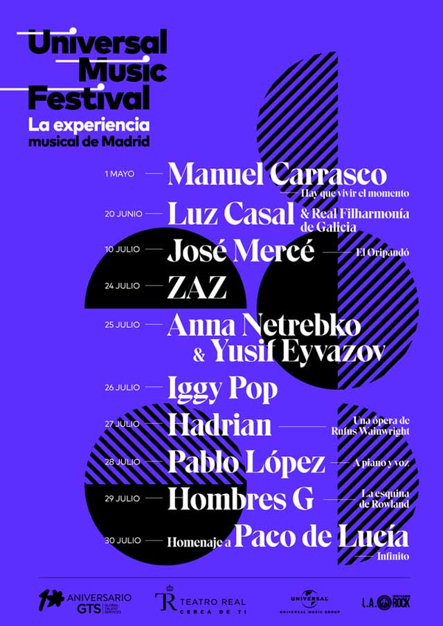 Universal Music Festival Cartel edición 2022