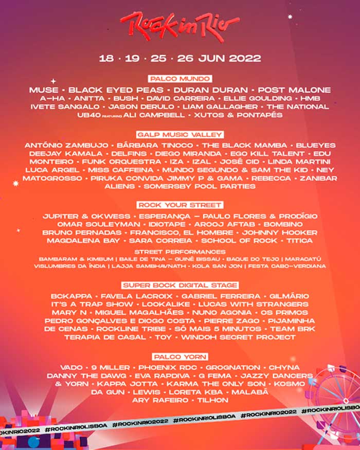 Rock in Rio Cartel edición 2022
