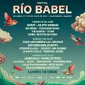 Festival Río Babel Cartel por días edición 2023 / 2