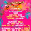 Weekend Beach Festival Cartel por días edición 2024 / 7