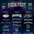 Barcelona Rock Fest Cartel por días edición 2024 / 2