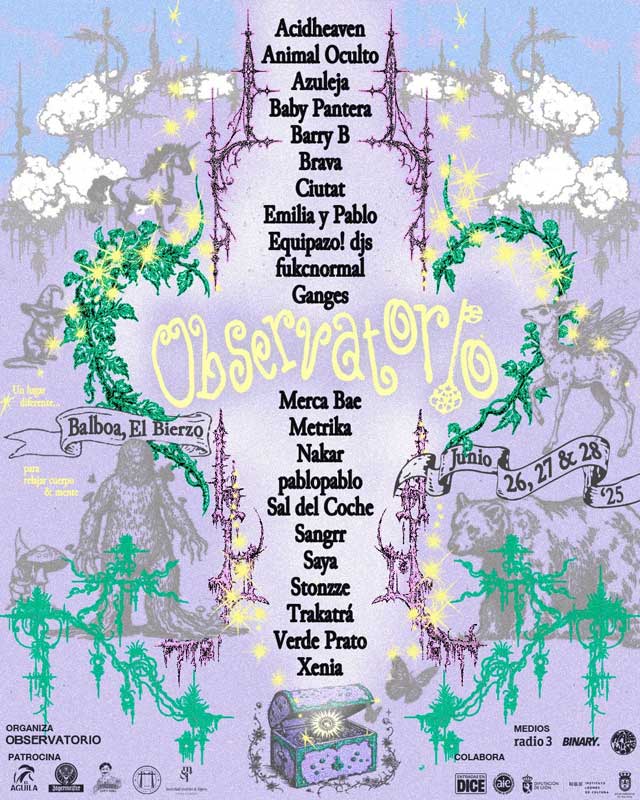 Observatorio Festival Cartel edición 2025