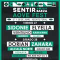 Sentir Baeza AOVE Fest Cartel por días edición 2025 / 2