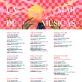 La Mar de Músicas Cartel por días edición 2026 / 4