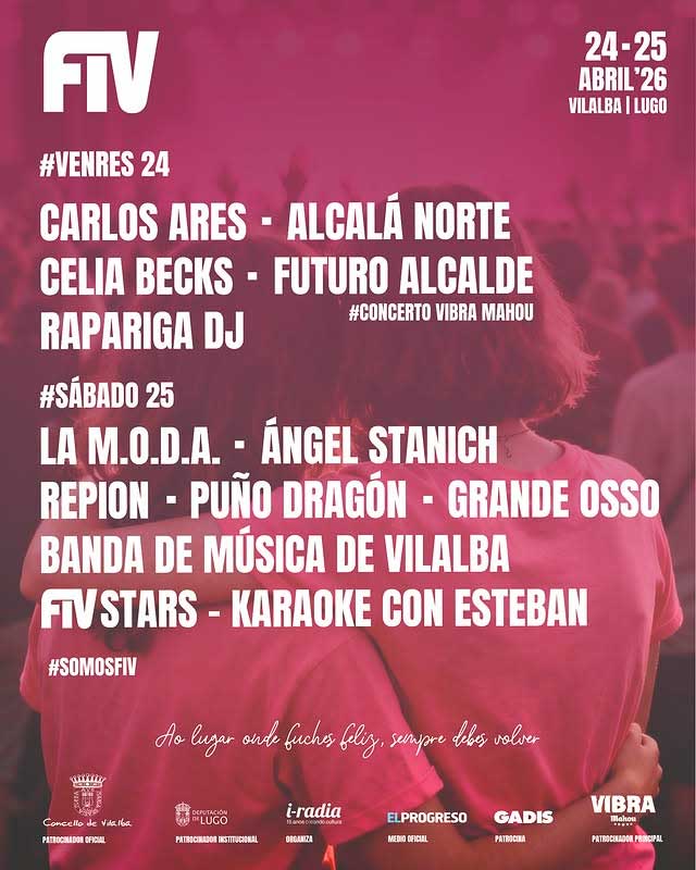 FIV Cartel por días edición 2026