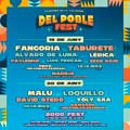 Del Poble Fest Cartel por días edición 2026