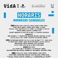 Vida Festival Cartel por días edición 2026 / 10