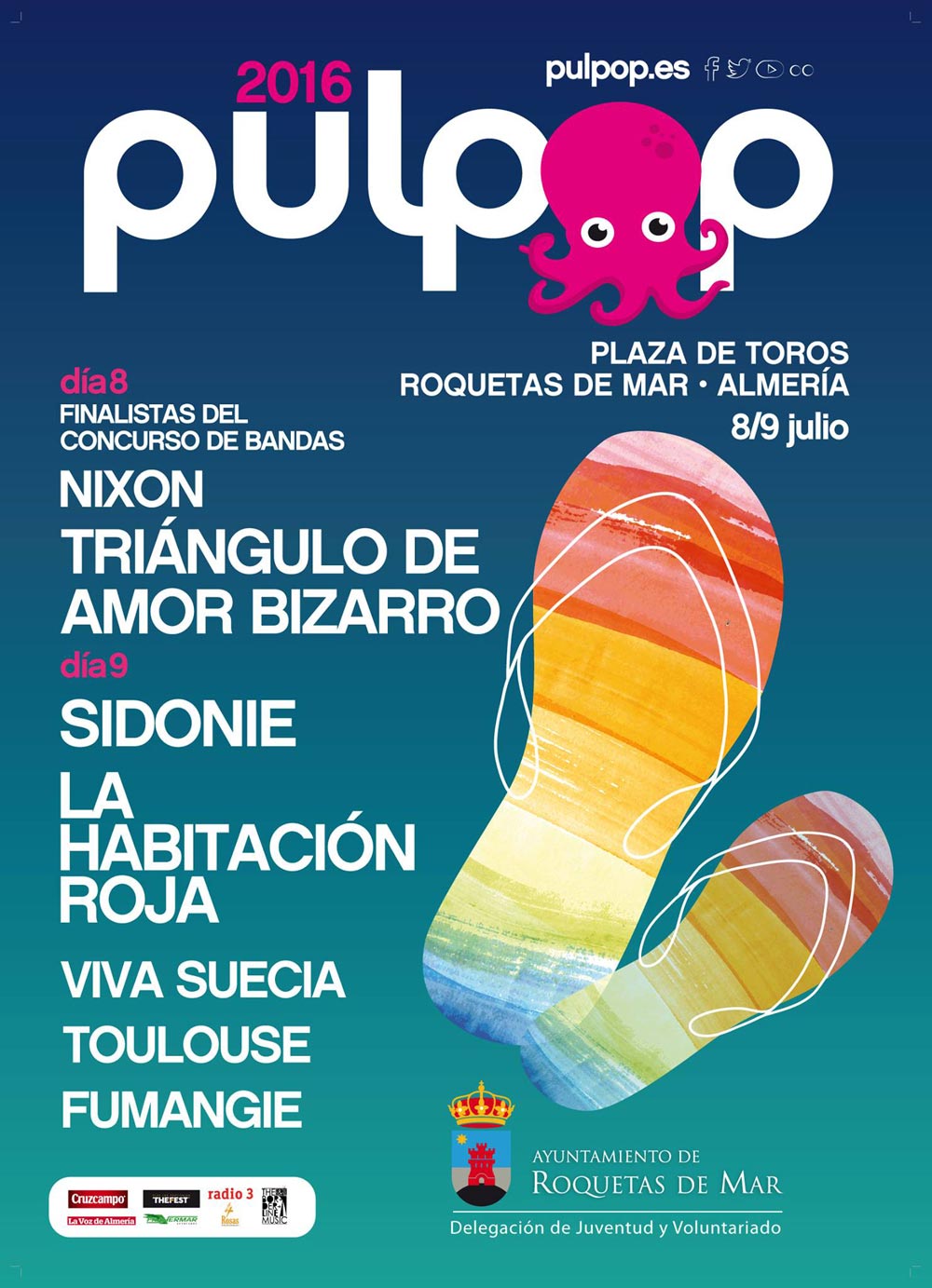 Pulpop Festival 2016 - el cartel