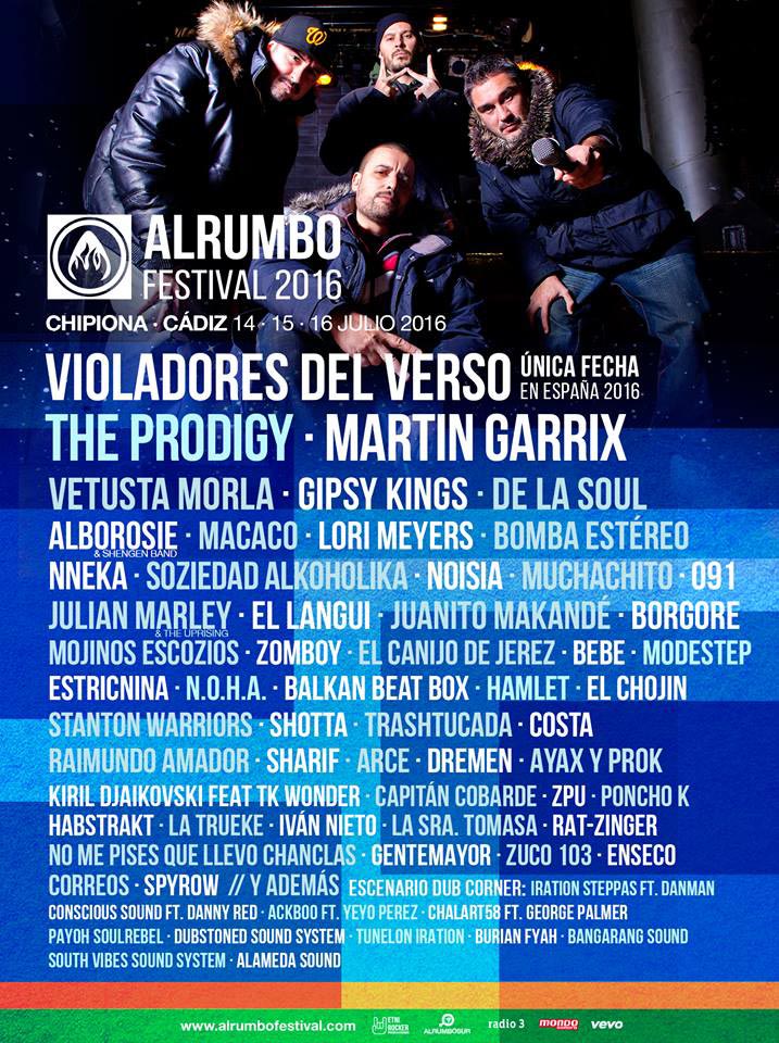 Alrumbo Festival Cartel edición 2016