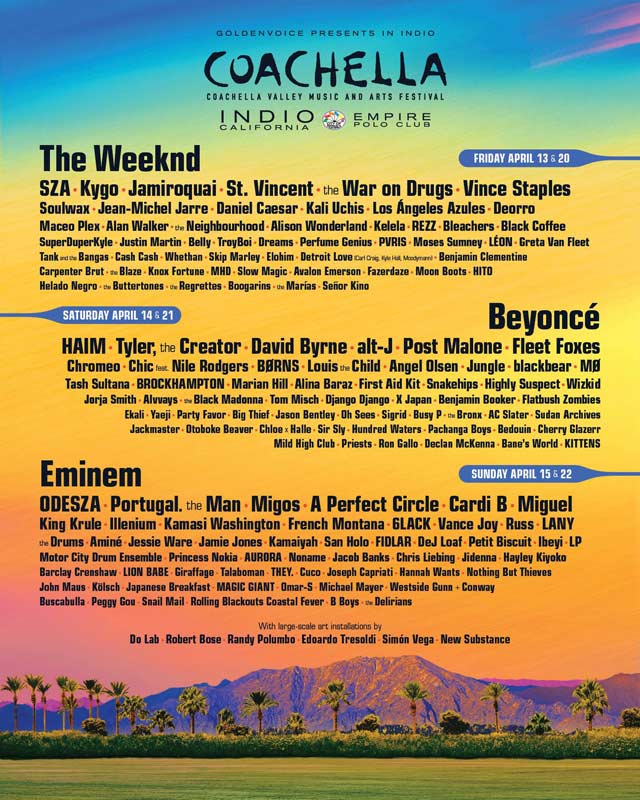 Coachella Cartel edición 2018
