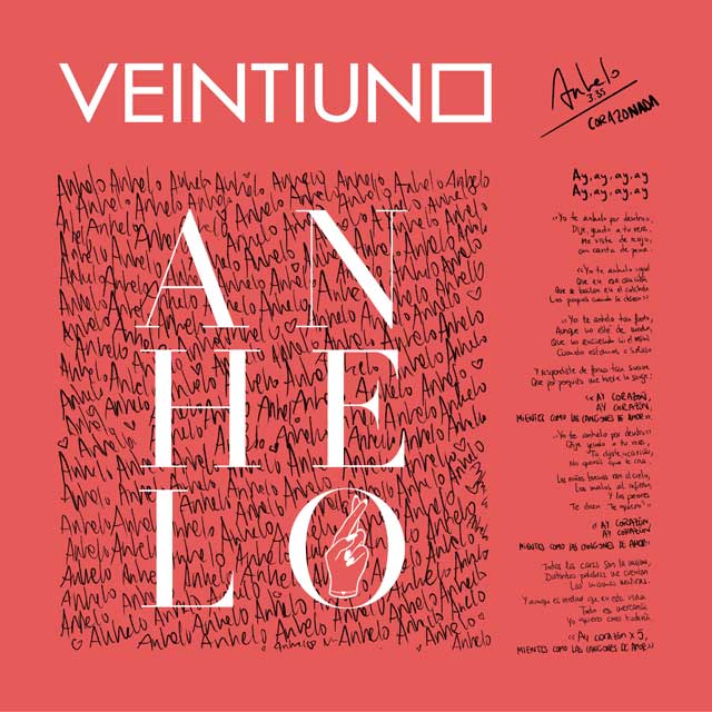 Veintiuno: Anhelo - portada