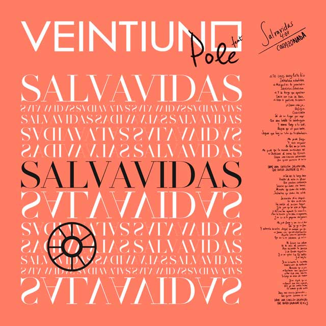 Veintiuno con Pole.: Salvavidas - portada