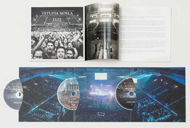 Vetusta Morla 15151 deluxe CDs, DVD, y libro