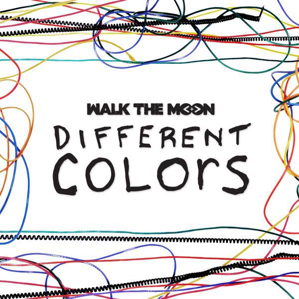 Walk the moon: Different colors - portada