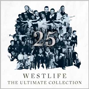 Westlife: 25 - The ultimate collection - portada mediana