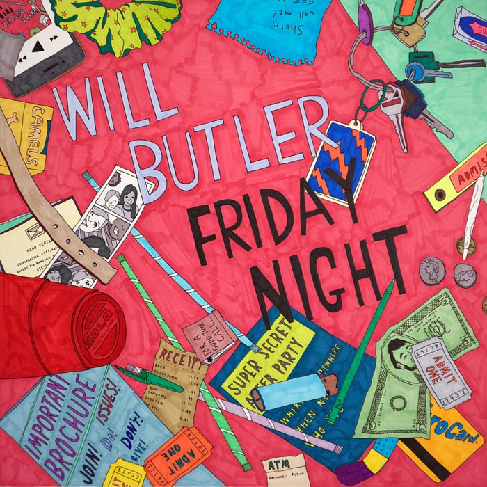 Will Butler: Friday night - portada