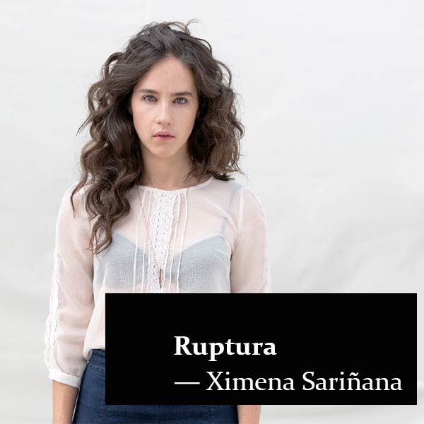 Ximena Sariñana: Ruptura - portada