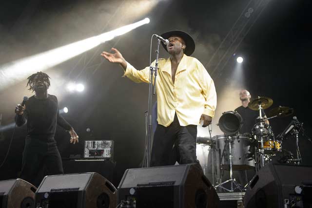 Young Fathers Bilbao BBK Live 14 de julio de 2018