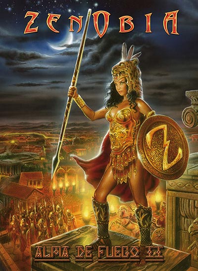 Zenobia: Alma de fuego 2 - portada