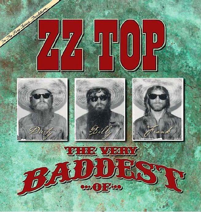 ZZ Top: The very baddest of, la portada del disco