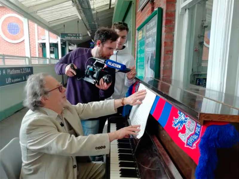 Música y pasión por el fútbol