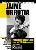 Disco en directo de Jaime Urrutia