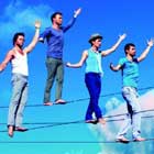 Take that, equilibristas en la portada de su nuevo album