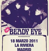 Beady Eye en concierto en Madrid