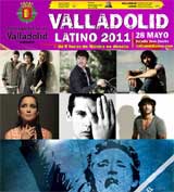 Cartel del Valladolid Latino 2011